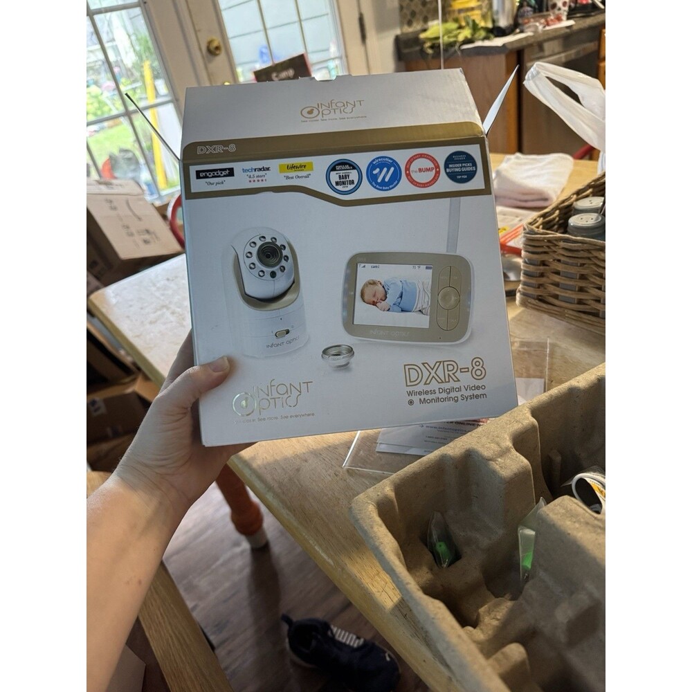 Infant Optics Dxr-8 Video Baby Monitor With Interchangeable Optical Lens - NIB